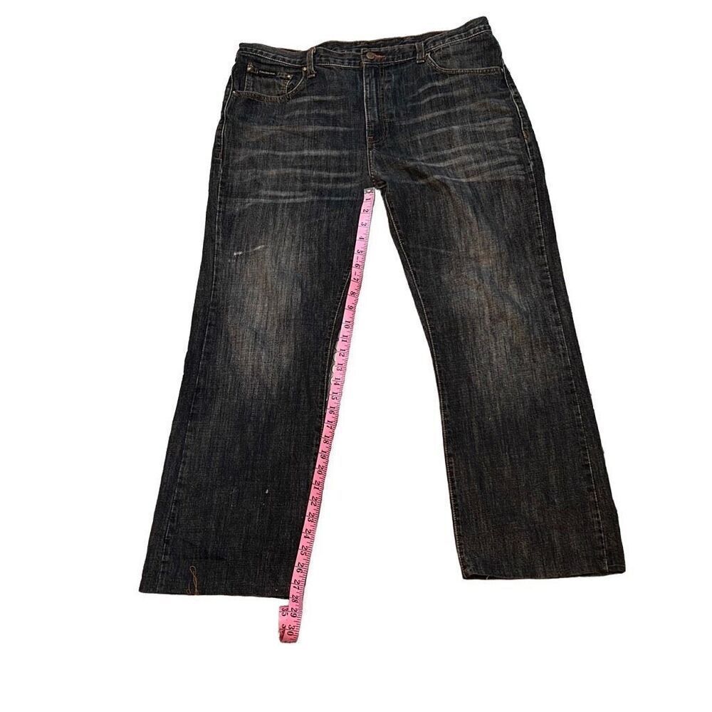 Calvin Klein Jeans Men's 71194 Rigid Denim Boot Cut Jeans Gray Size W36
